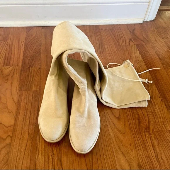 Stuart Weitzman Lowland over the knee suede boots - Picture 6 of 11